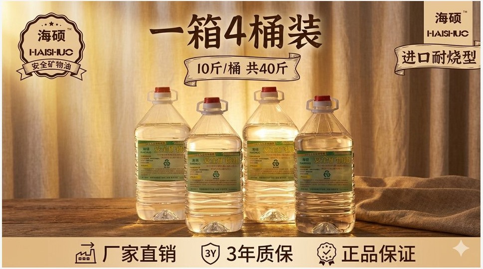海硕进口耐烧型10斤四桶装正式主图